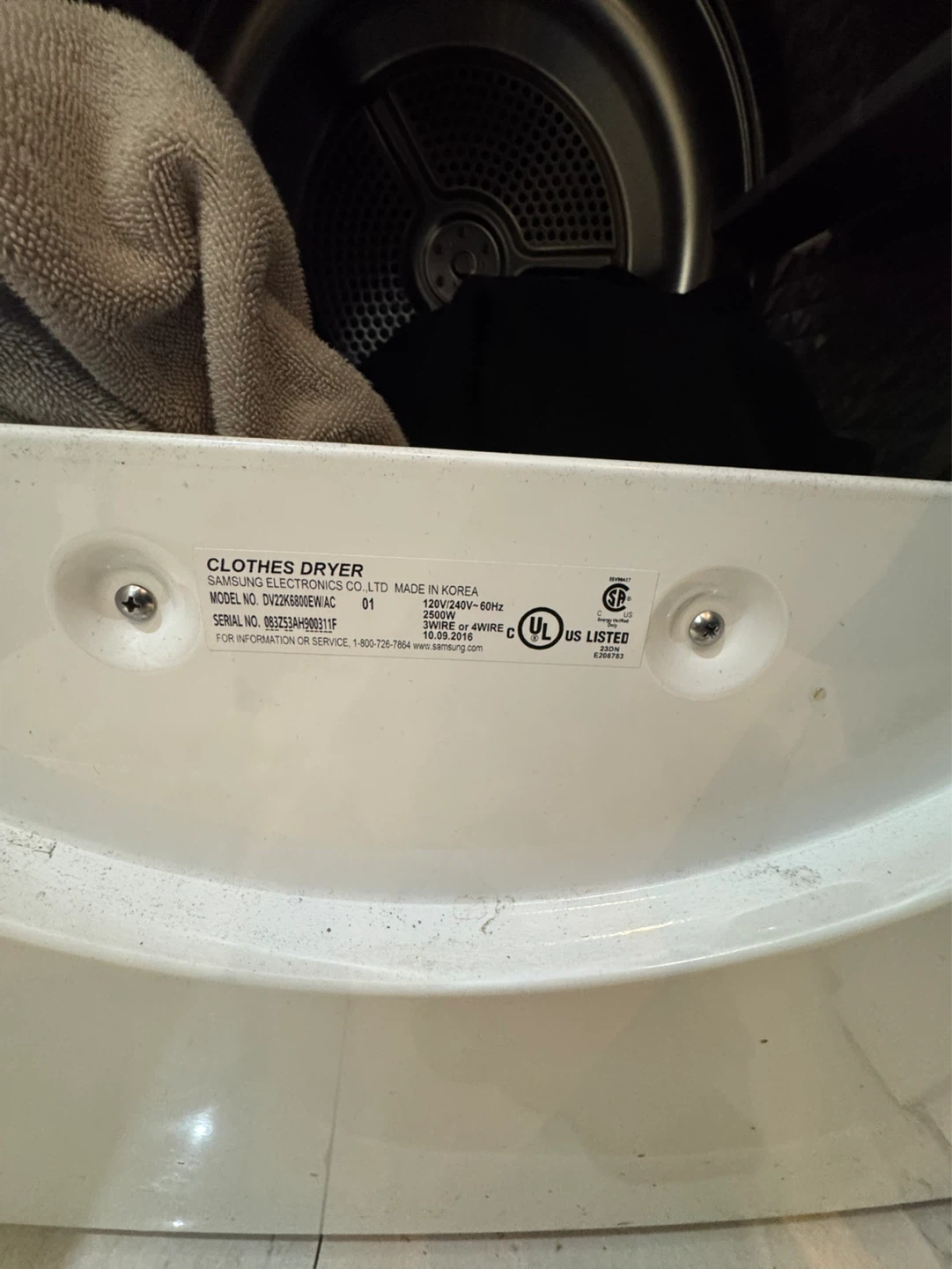 Samsung 4.0 Cu.Ft. Vented 24" Compact Electric Dryer - photo 2