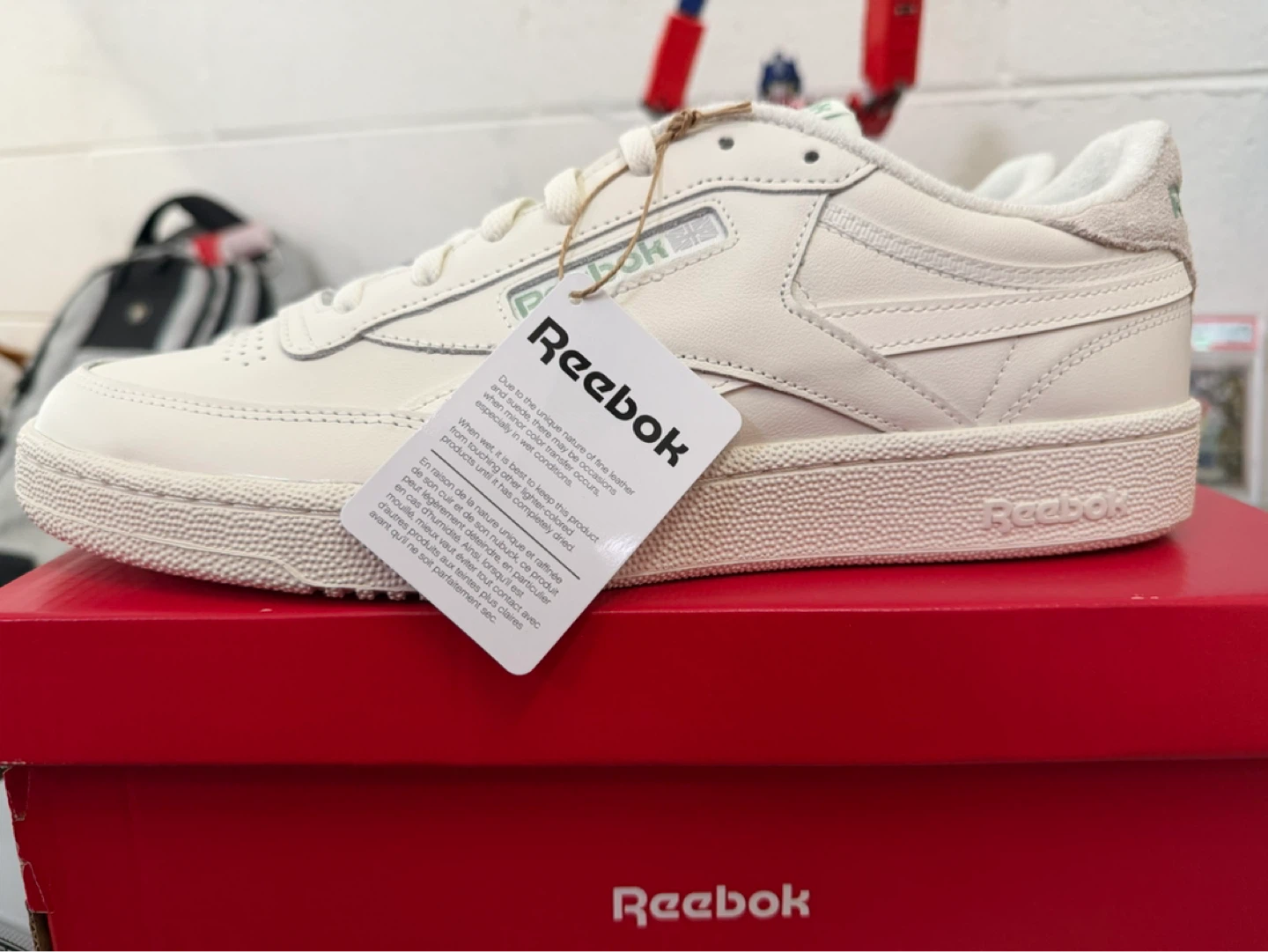 Reebok Club C Revenge - Chalk/Glen Green - NEW IN BOX - photo 4