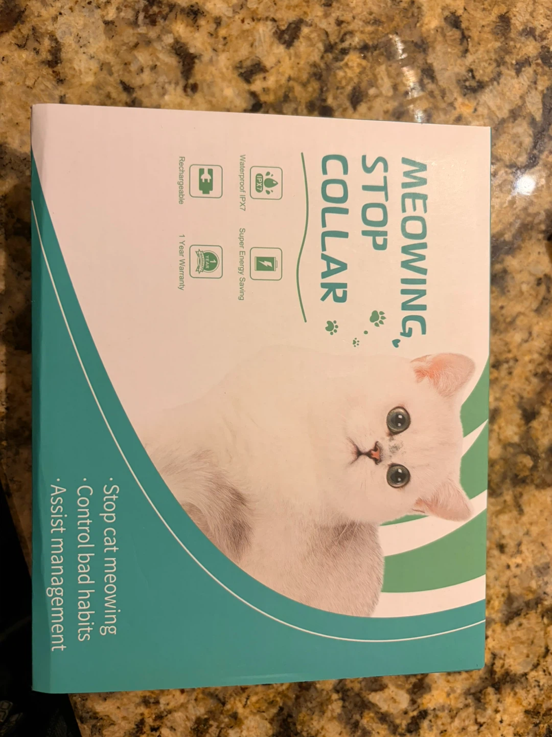 MEOWING STOP COLLAR Remote Cat Training System PC 559-T10