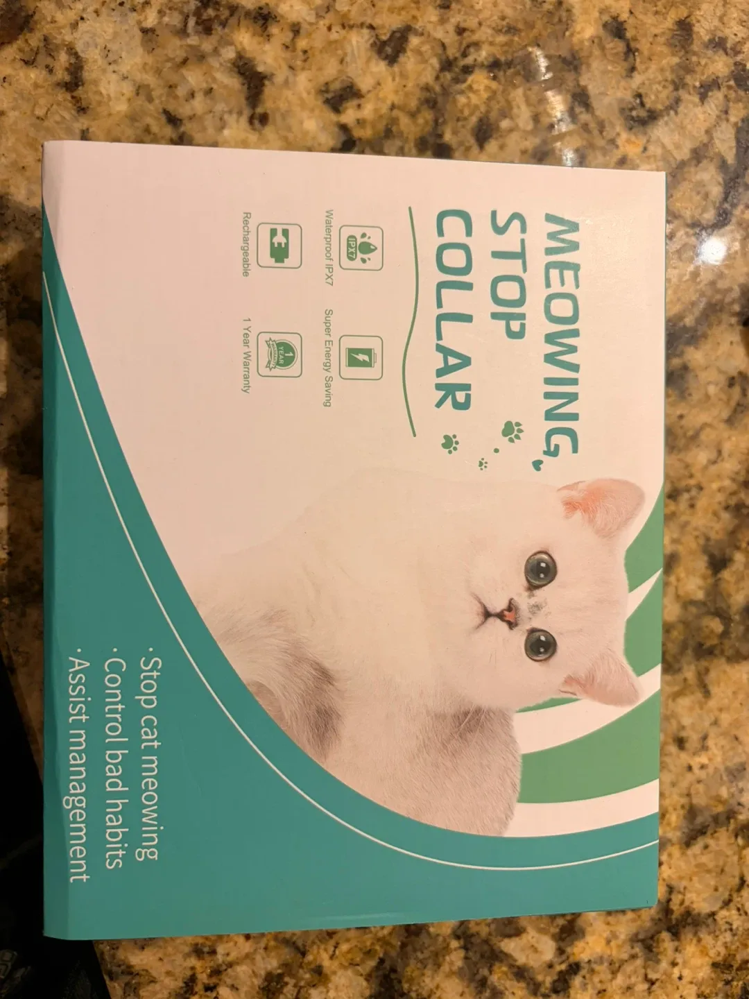 MEOWING STOP COLLAR Remote Cat Training System PC 559-T10