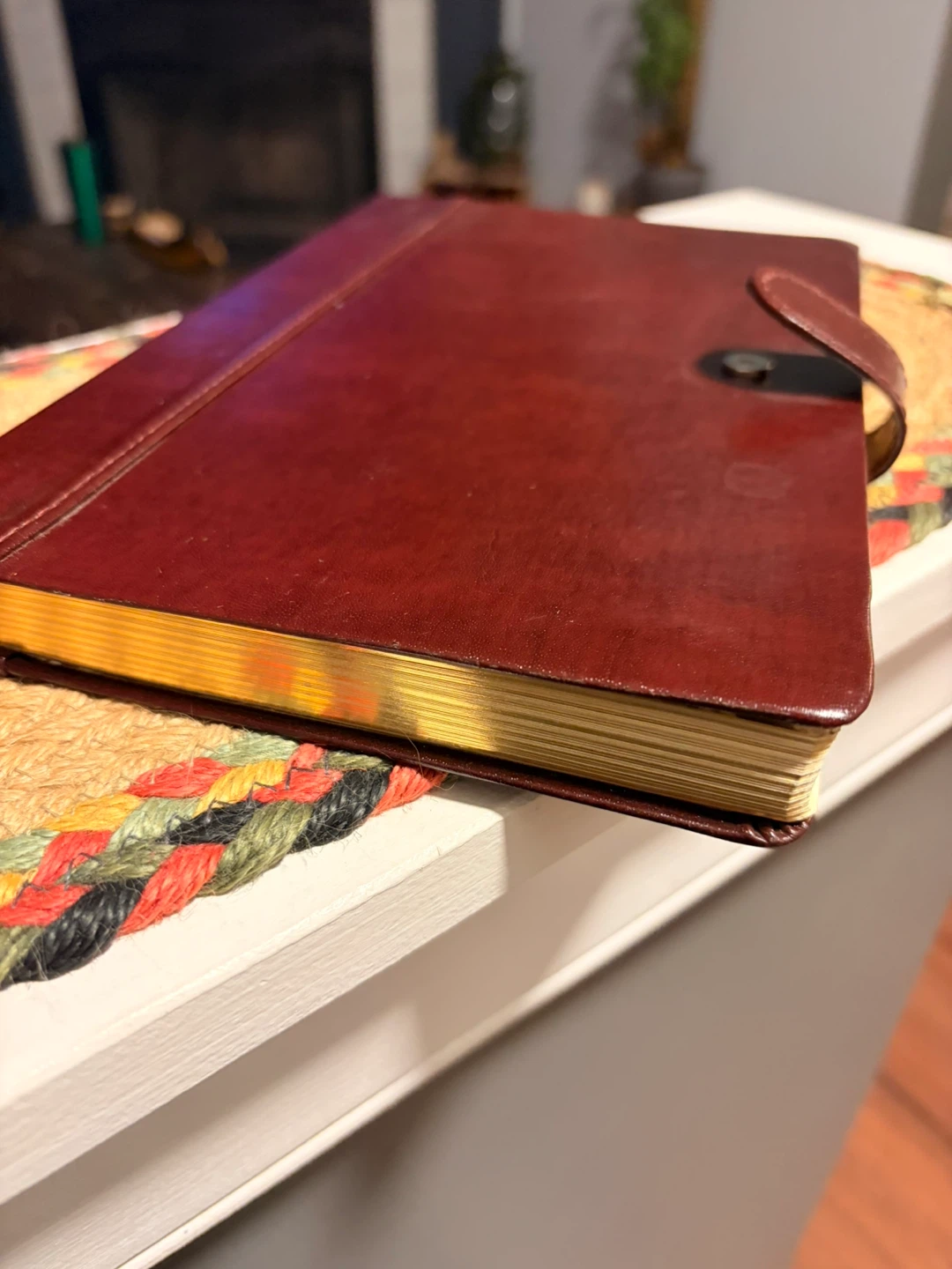 Brown Faux Leather Journal Notebook