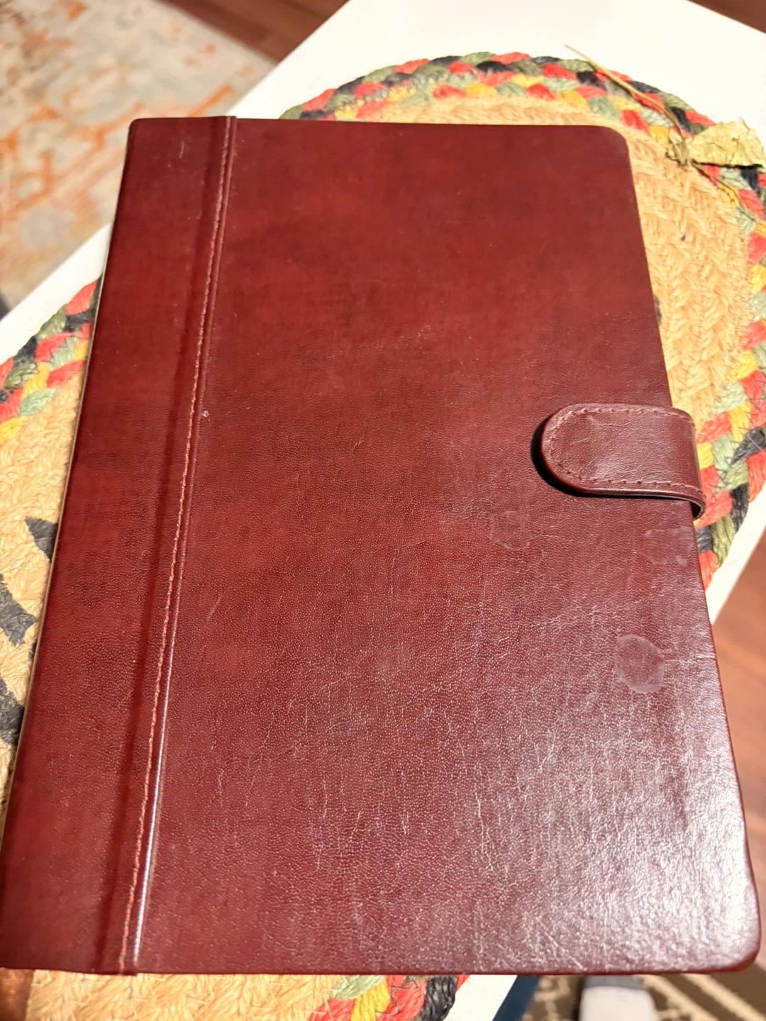 Brown Faux Leather Journal Notebook - photo 2