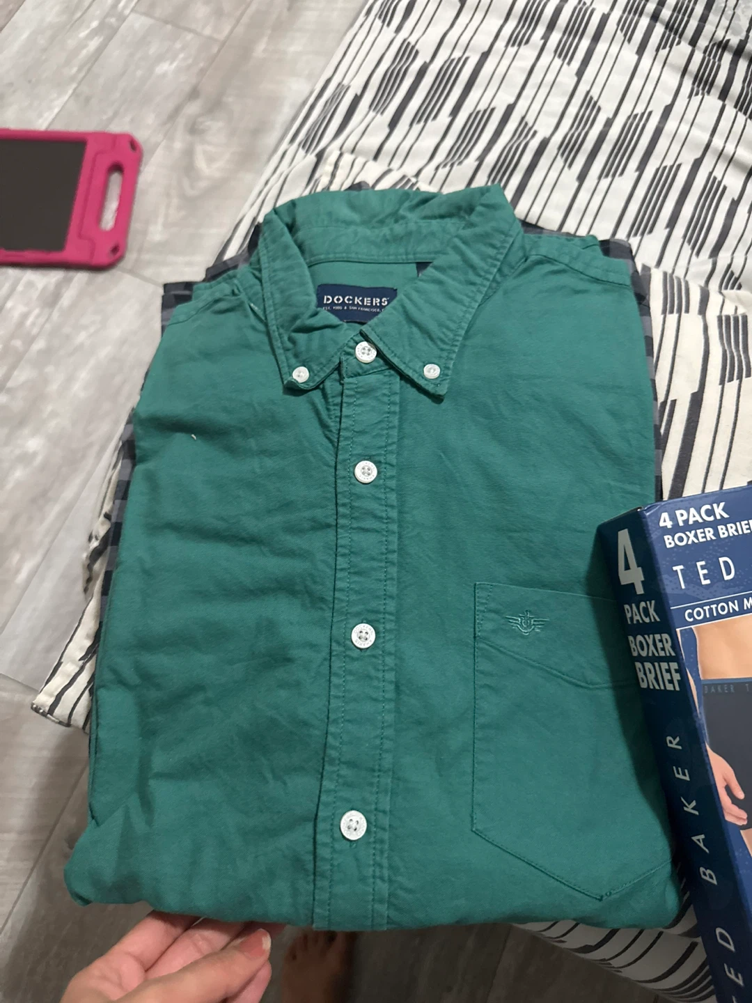 Bundle of 5 Men's Button-Down Shirts - photo 4