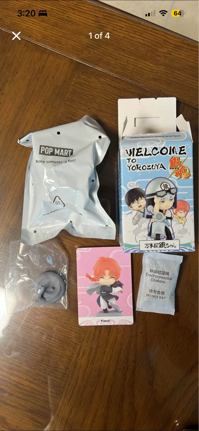 Pop Mart Gintama Welcome To Yorozuya Series Kamui Figure