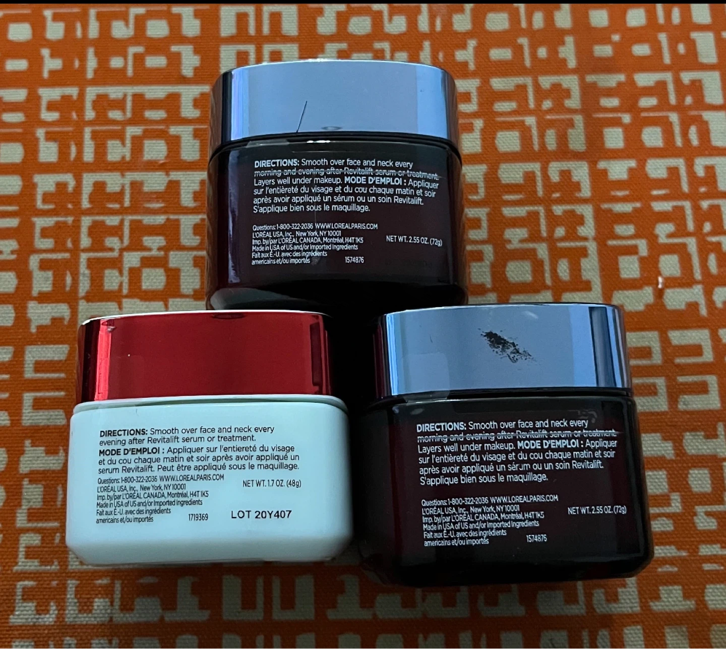 L'Oréal Revitalift Moisturizer / Hydratant (3 jars) - photo 2