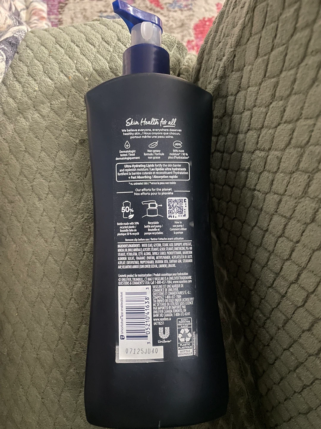 Vaseline Men Fast Absorbing Lotion 20.3 oz - photo 2