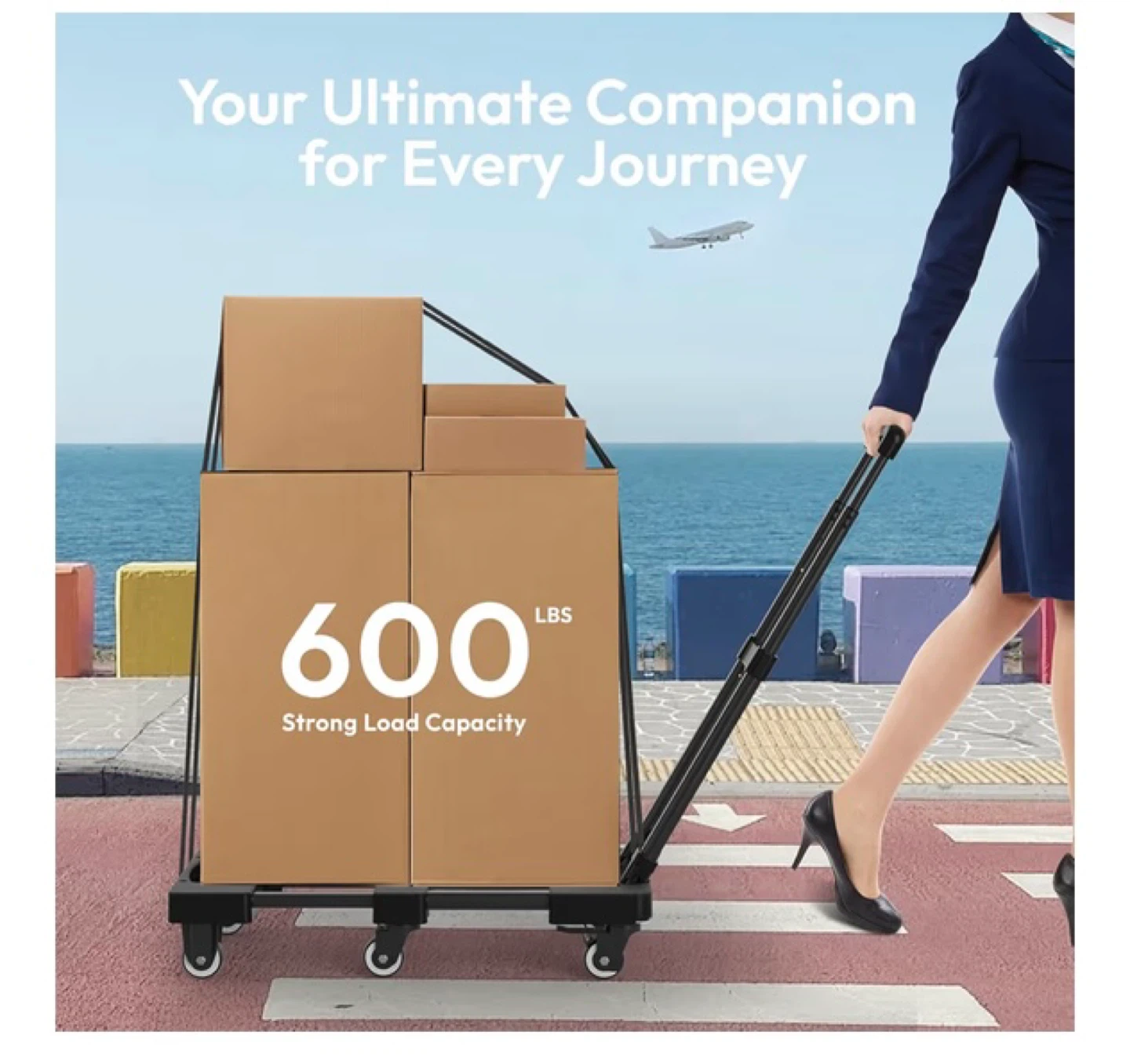 New:compact rolling cart-600lb capacity!