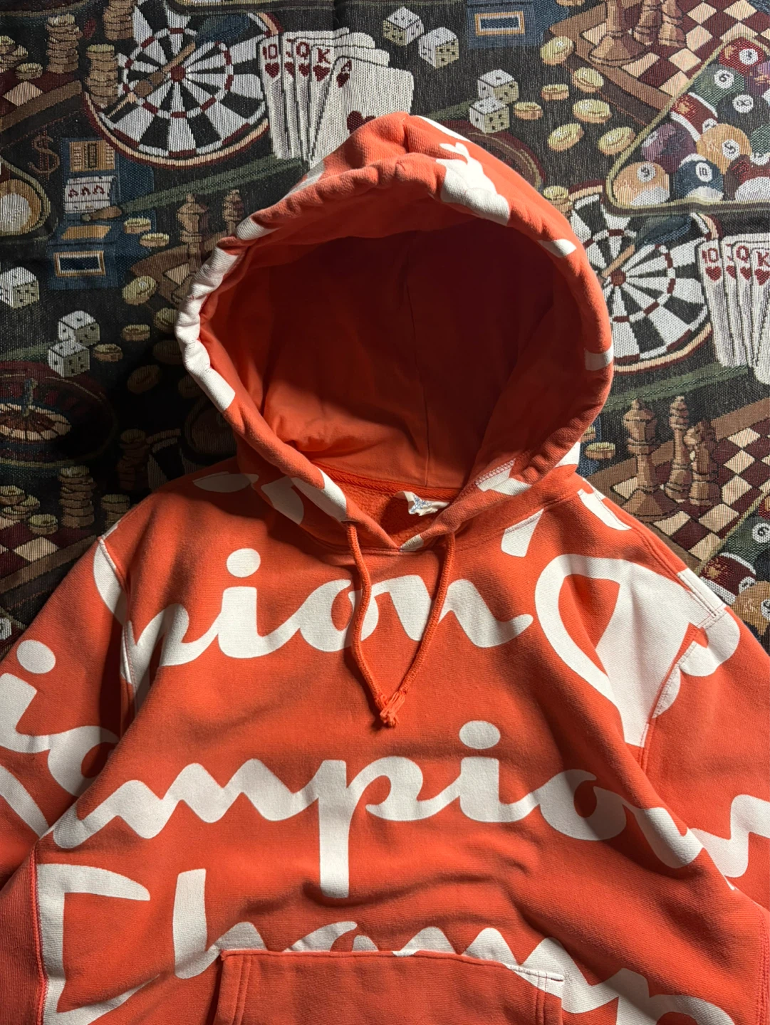 Champion All Over Logo Hoodie - photo 2