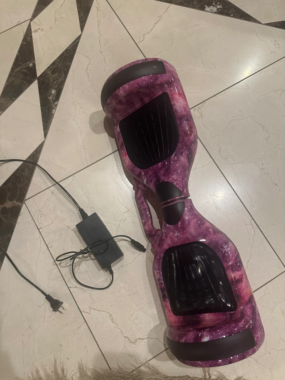 Purple Galaxy Hoverboard with Charger