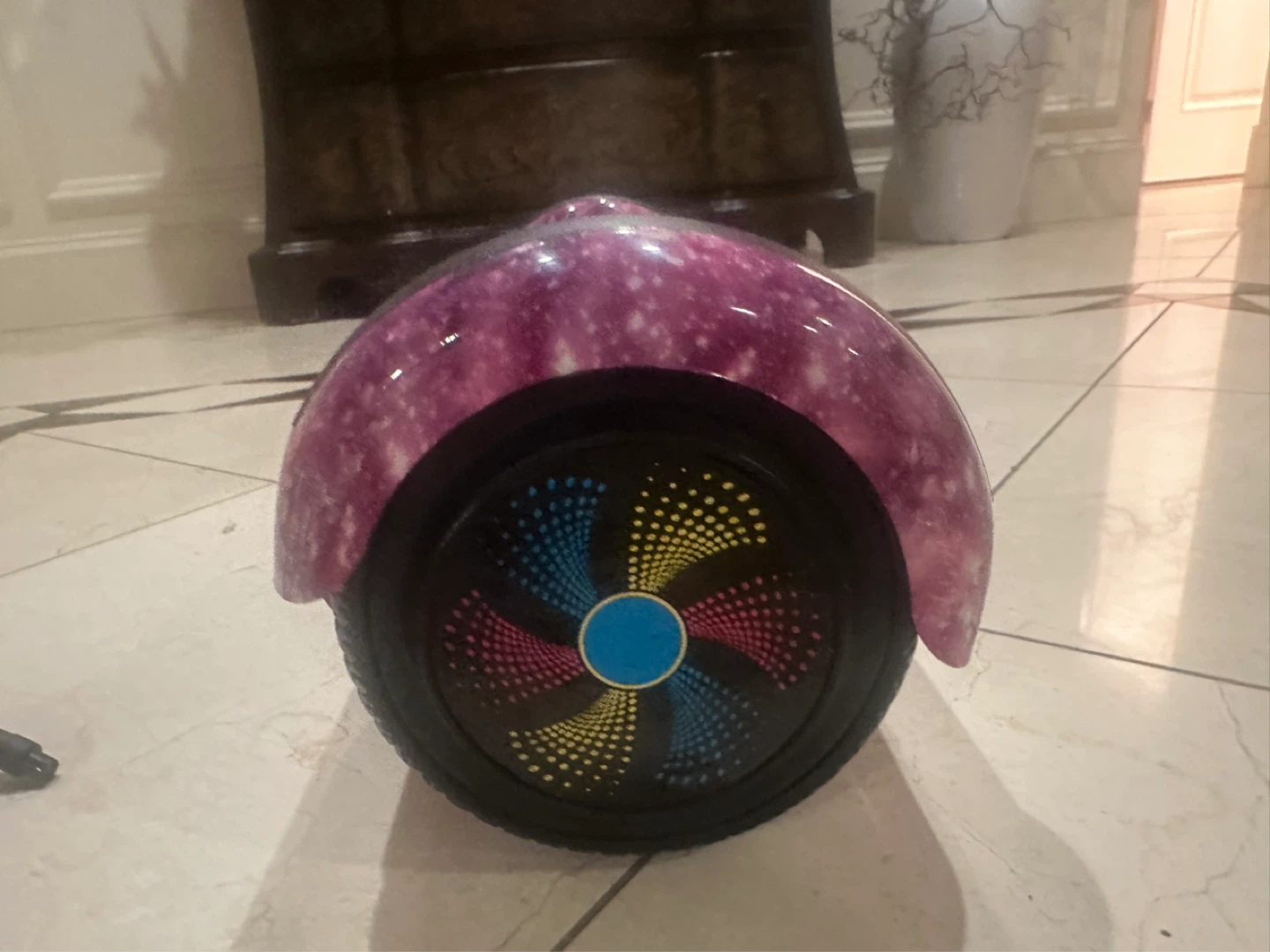 Purple Galaxy Hoverboard with Charger - photo 2