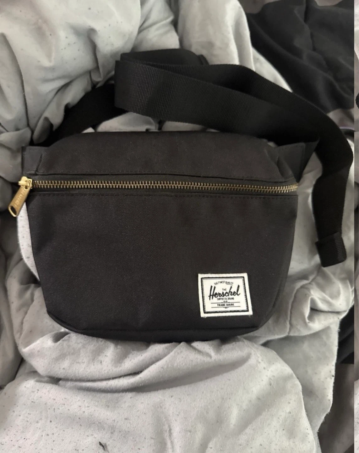 Herschel Supply Co. Black Hip Pack Fanny Belt Bag