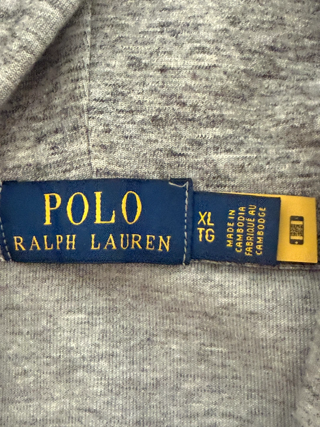 Polo Ralph Lauren Full Zip Hoodie XL Grey Heather - photo 2