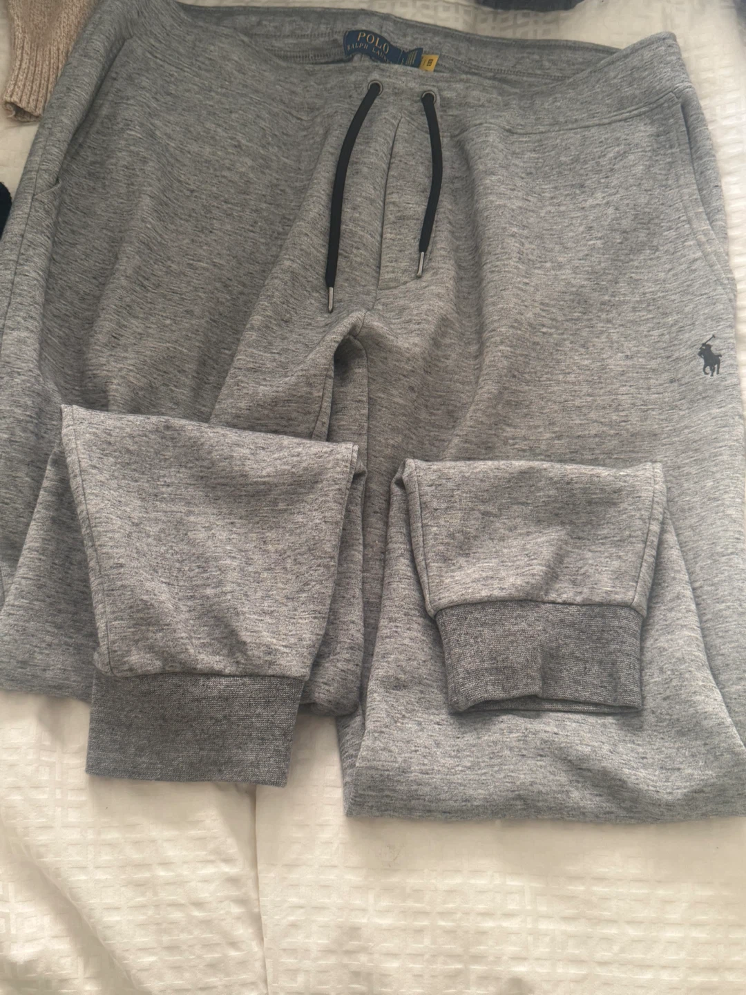 Polo Ralph Lauren Men's Jogger Sweatpants - Grey, Size L - photo 2