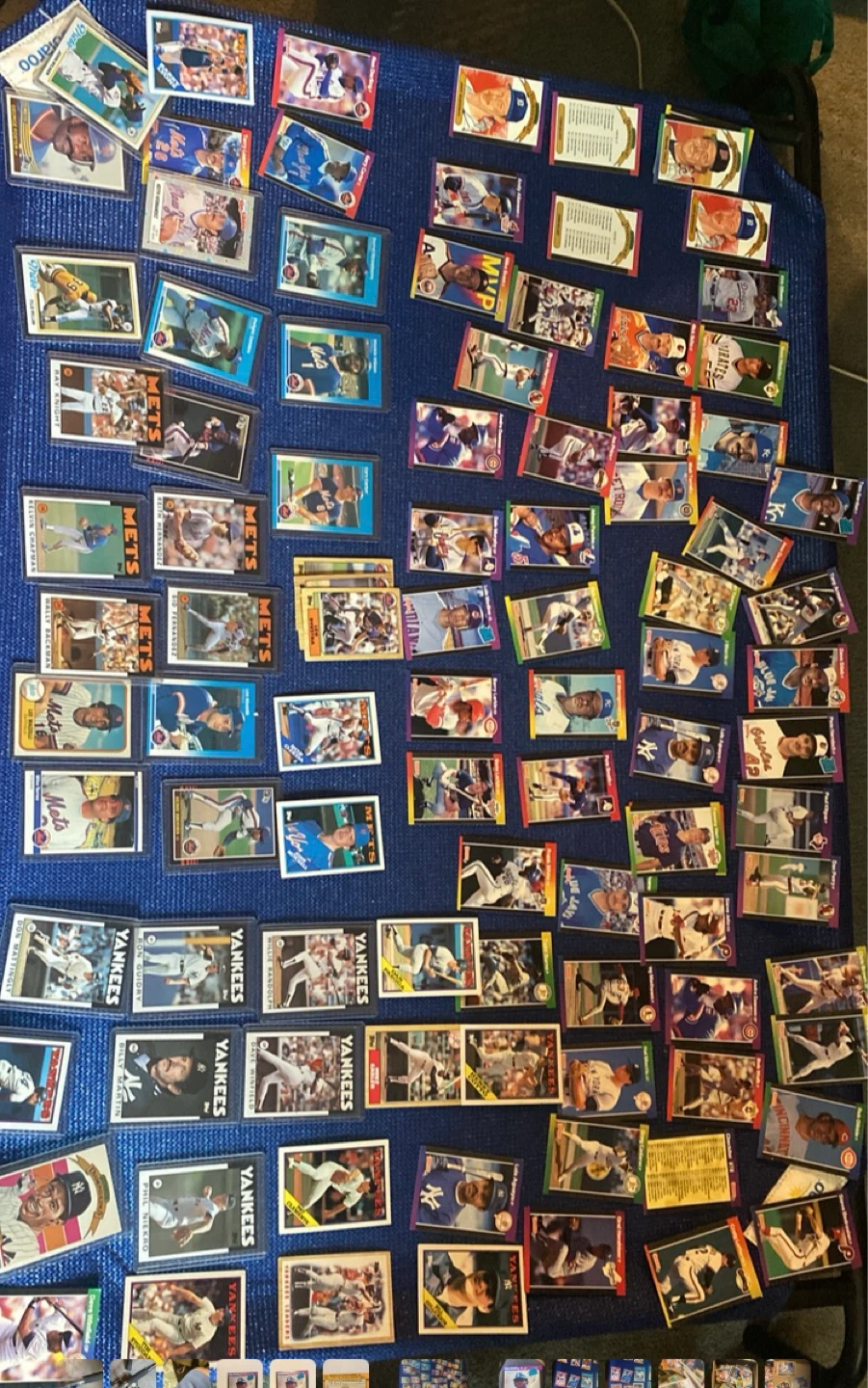Assorted Baseball Cards - Mets, Yankees, and More