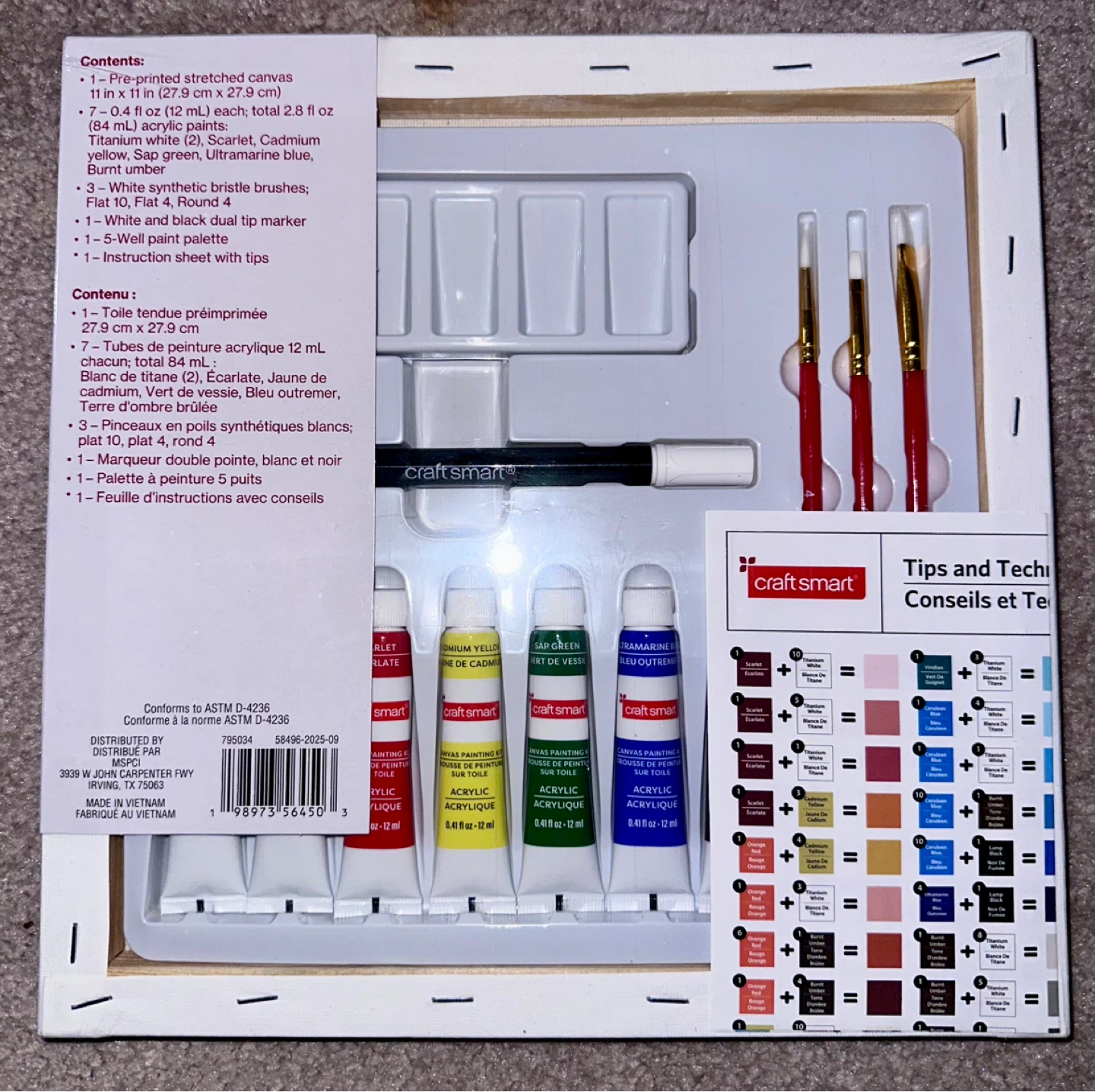 Craft Smart Canvas Painting Kit - photo 2