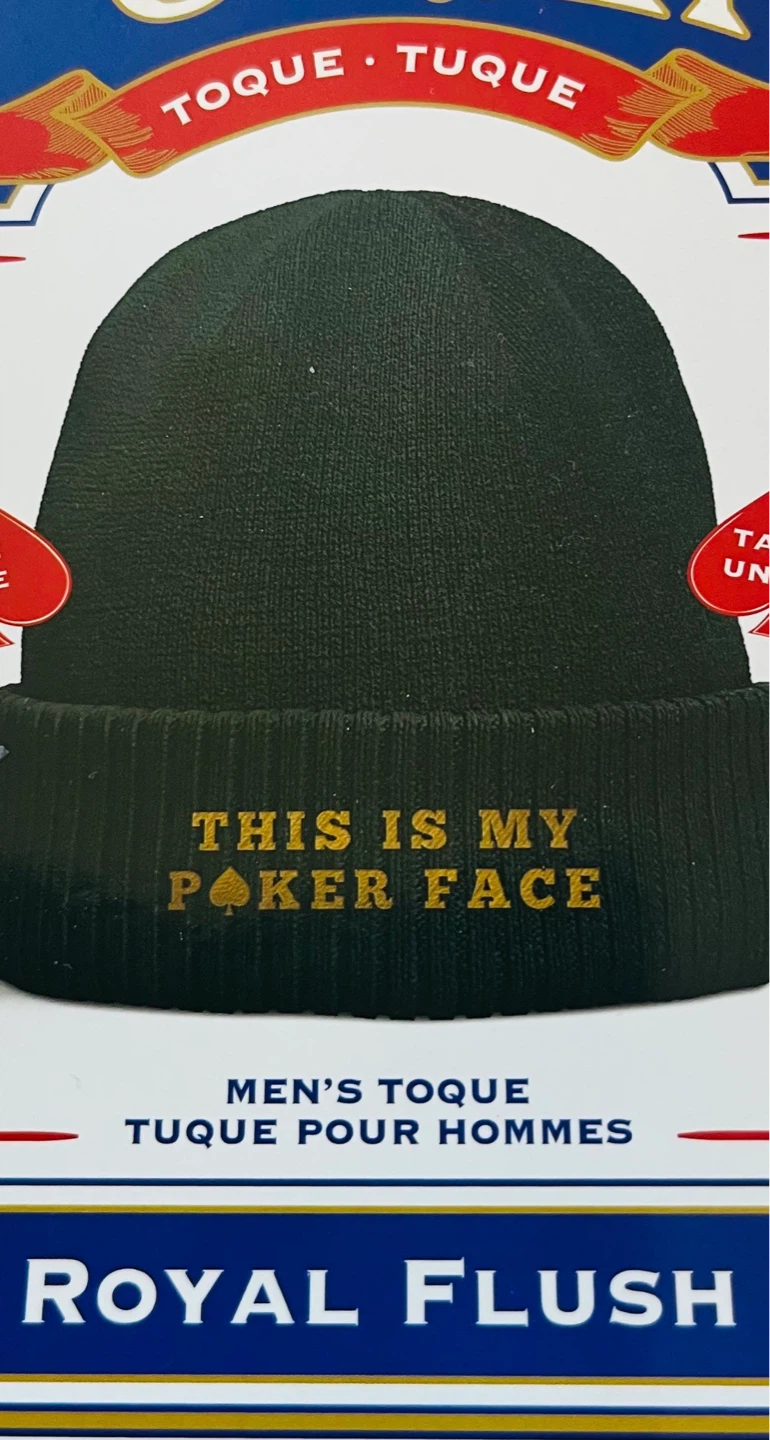 Tuque / Hat Unisex NEW Poker One Size - photo 3