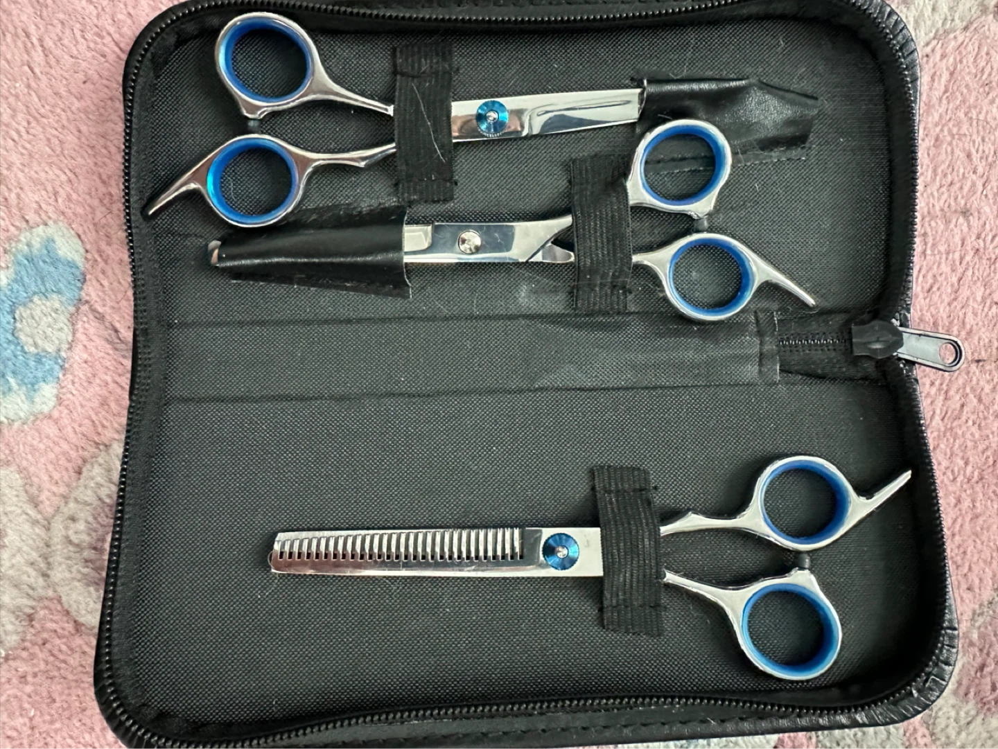 Hair Cutting Scissors Set with Case