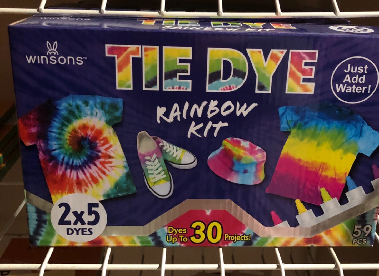 Winsons Tie Dye Rainbow Kit
