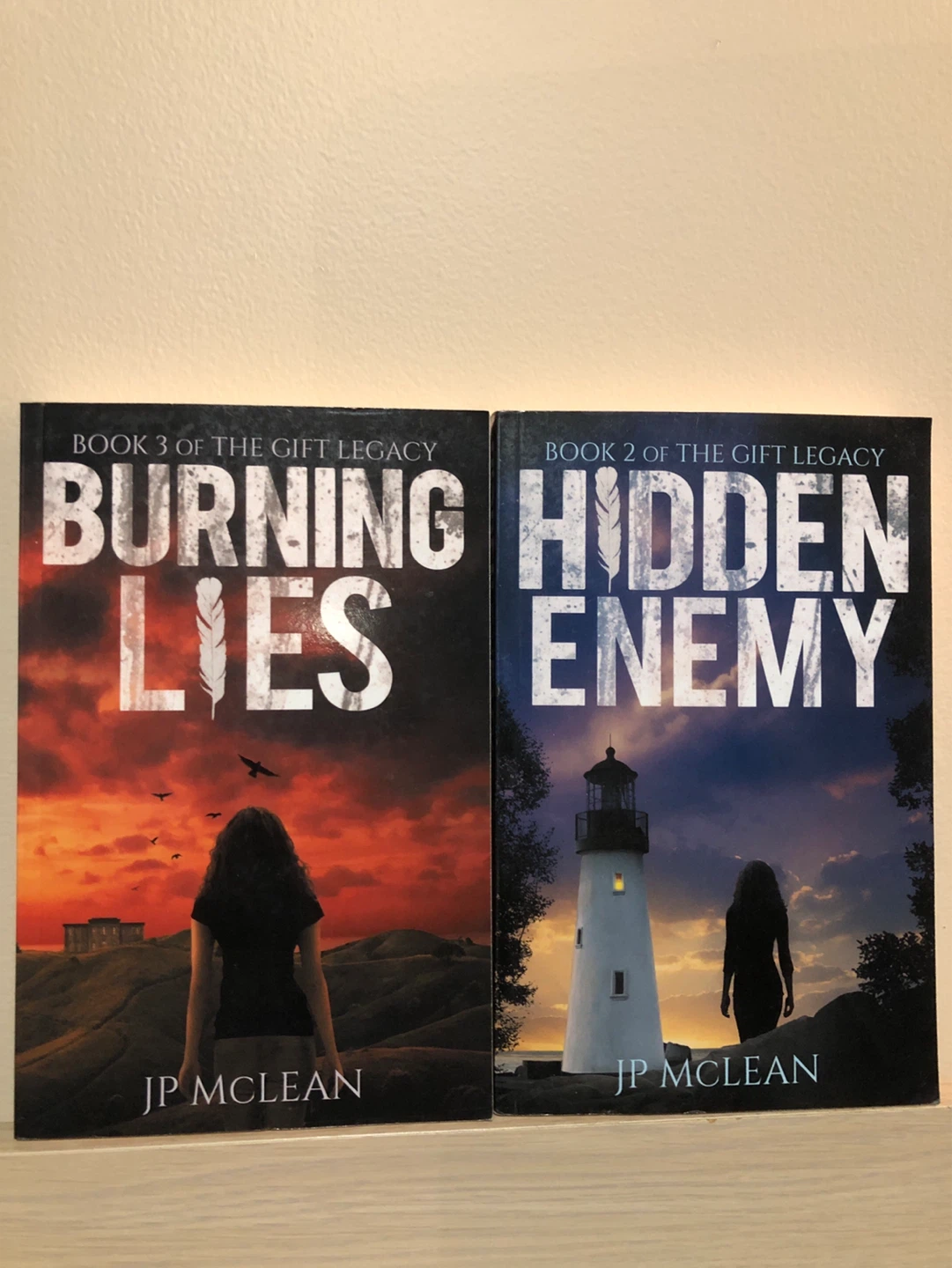 Books burning lies & Hidden Enemy 2 for $5