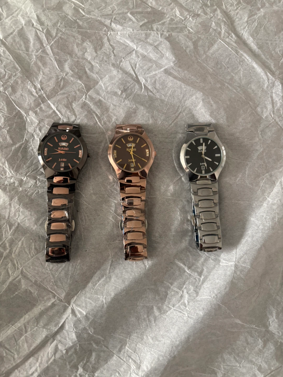 Rado Stainless Steel Back Watches (Set of 3) - photo 2