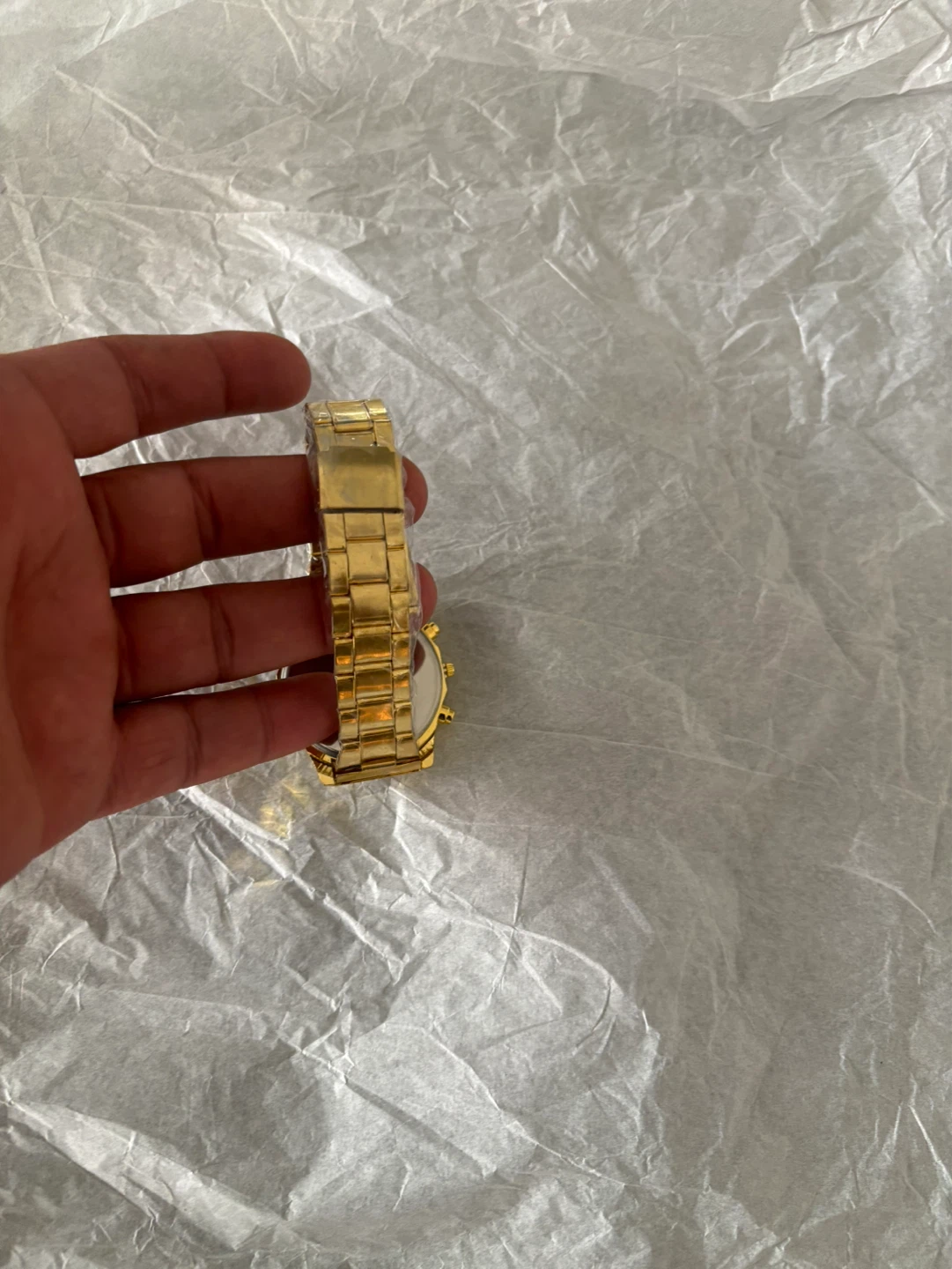 Geneva Gold Tone Watch - photo 4
