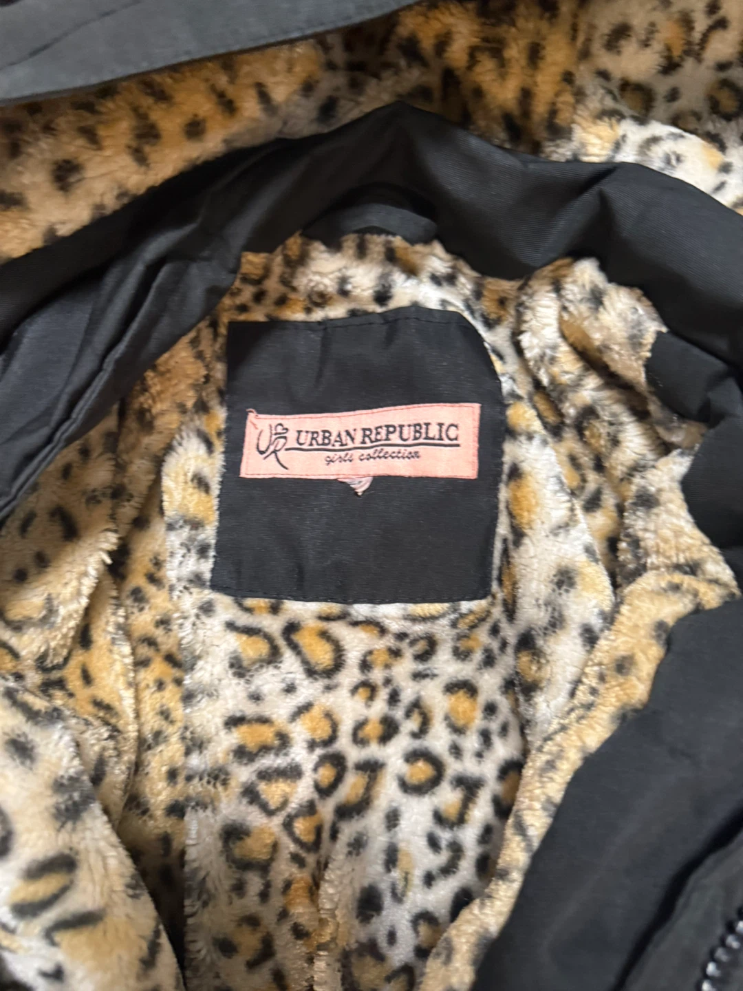Urban Republic Girls Collection Black Lined Parka Jacket - photo 2
