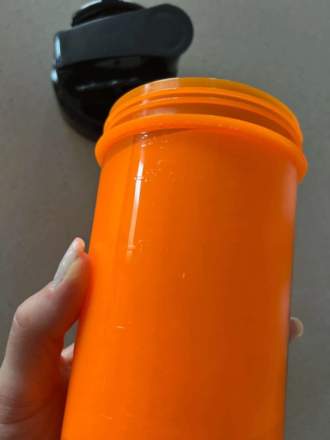 YOUR BODY. YOUR FORTRESS. Orange Shaker Bottle - photo 5