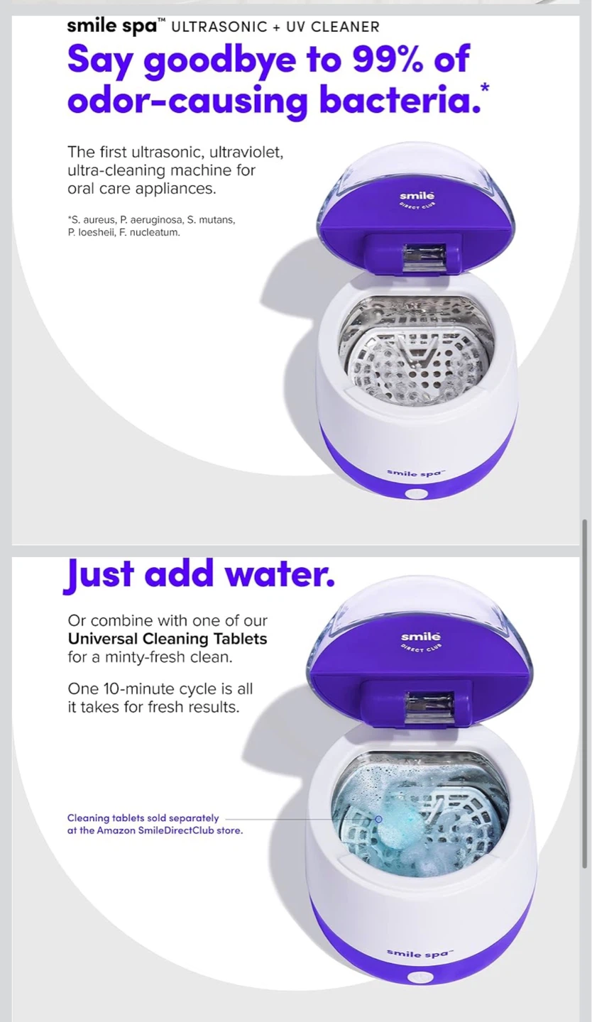 New Smiledirectclub Smile Spa cleaning Machine for Alingers - photo 4