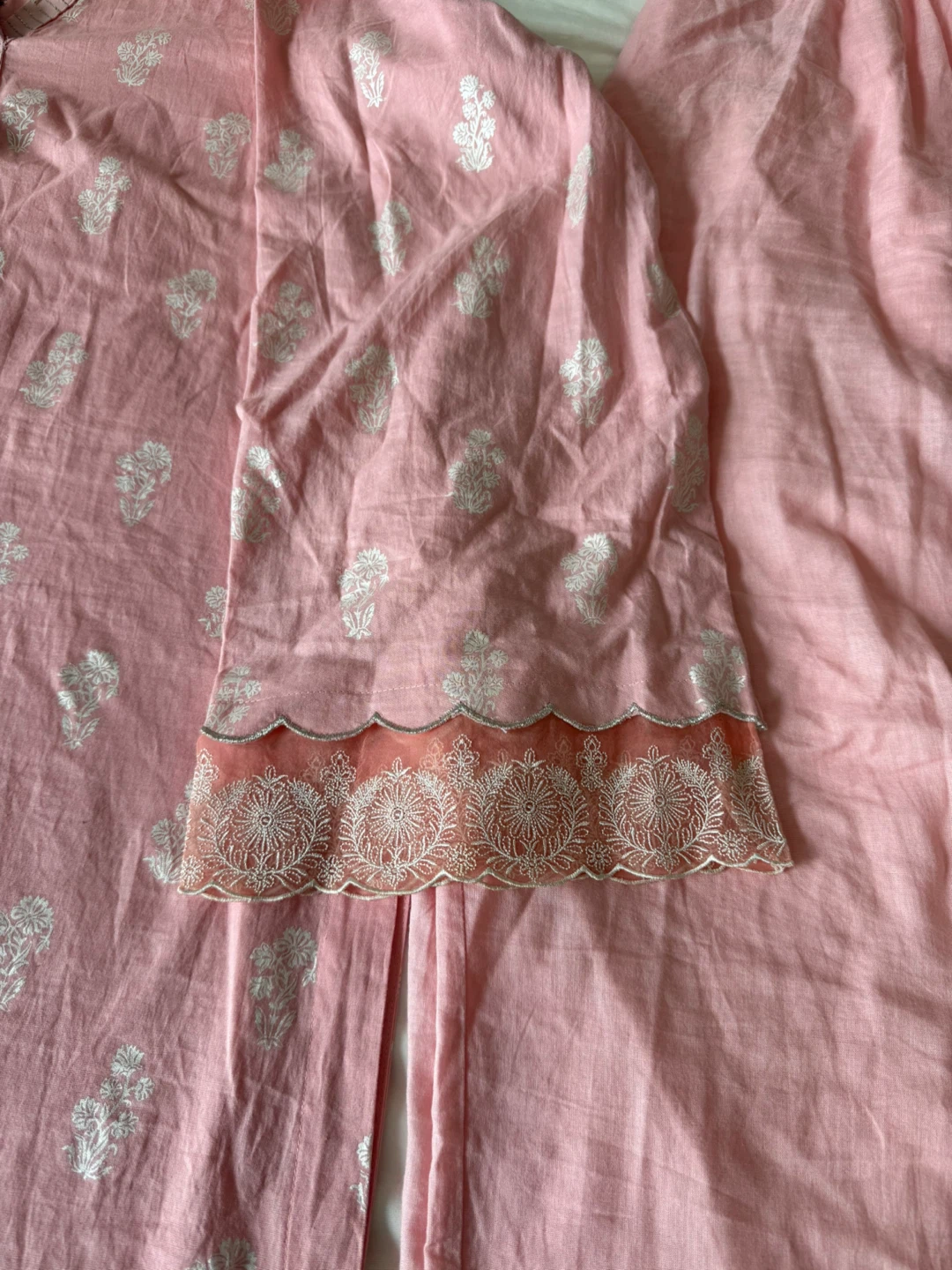 Almirah Pink 3-Piece Shalwar Kameez Dupatta Set - Size L - photo 3