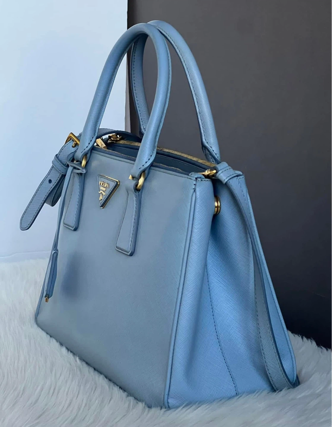 🎀 PRE-LOVED 🎀 Prada Saffiano Lux Medium Galleria Zip Tote - photo 2