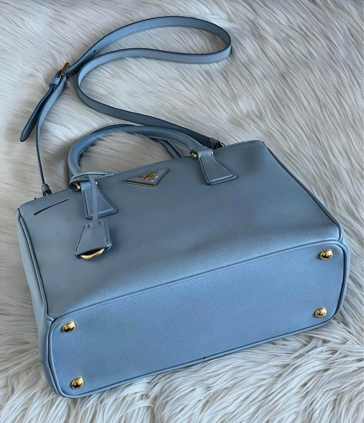 🎀 PRE-LOVED 🎀 Prada Saffiano Lux Medium Galleria Zip Tote - photo 5