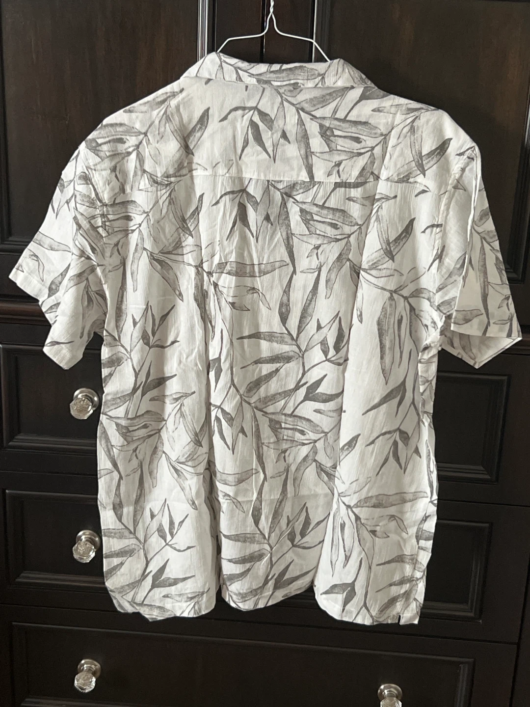 Threadbare Men's Regular Fit Short Sleeve Button-Up Shirt - XXL - photo 3