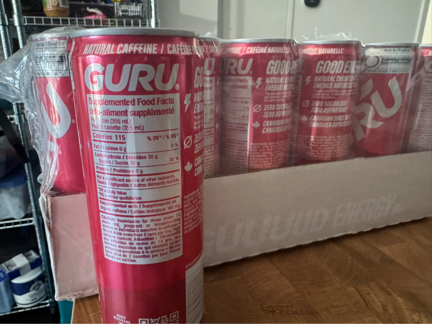 Guru energy drink - 23 cans - photo 4