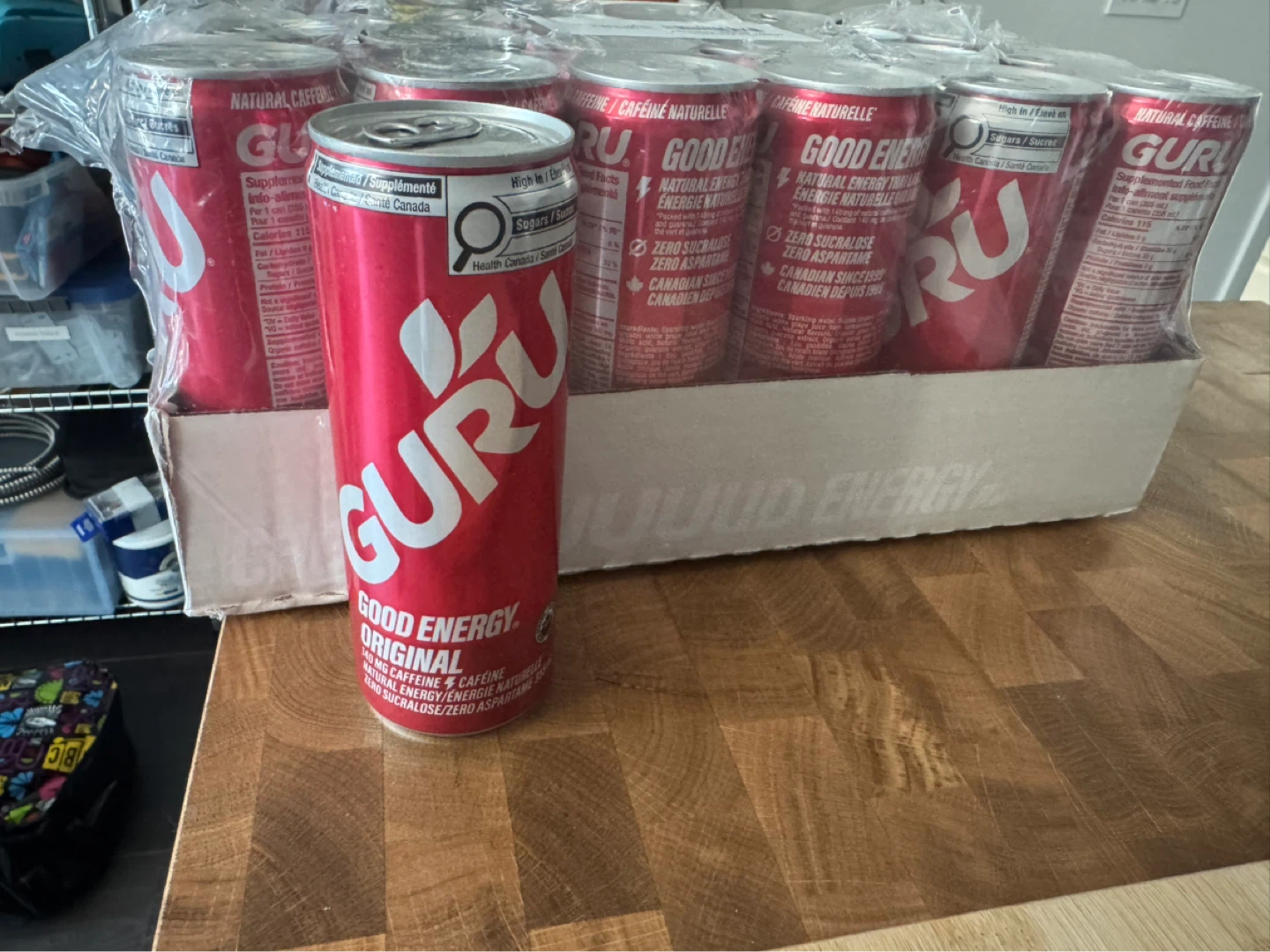 Guru energy drink - 23 cans