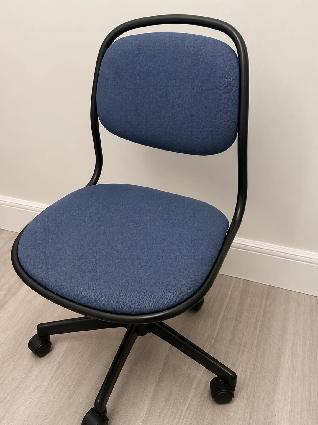 Blue  and white Office Chair