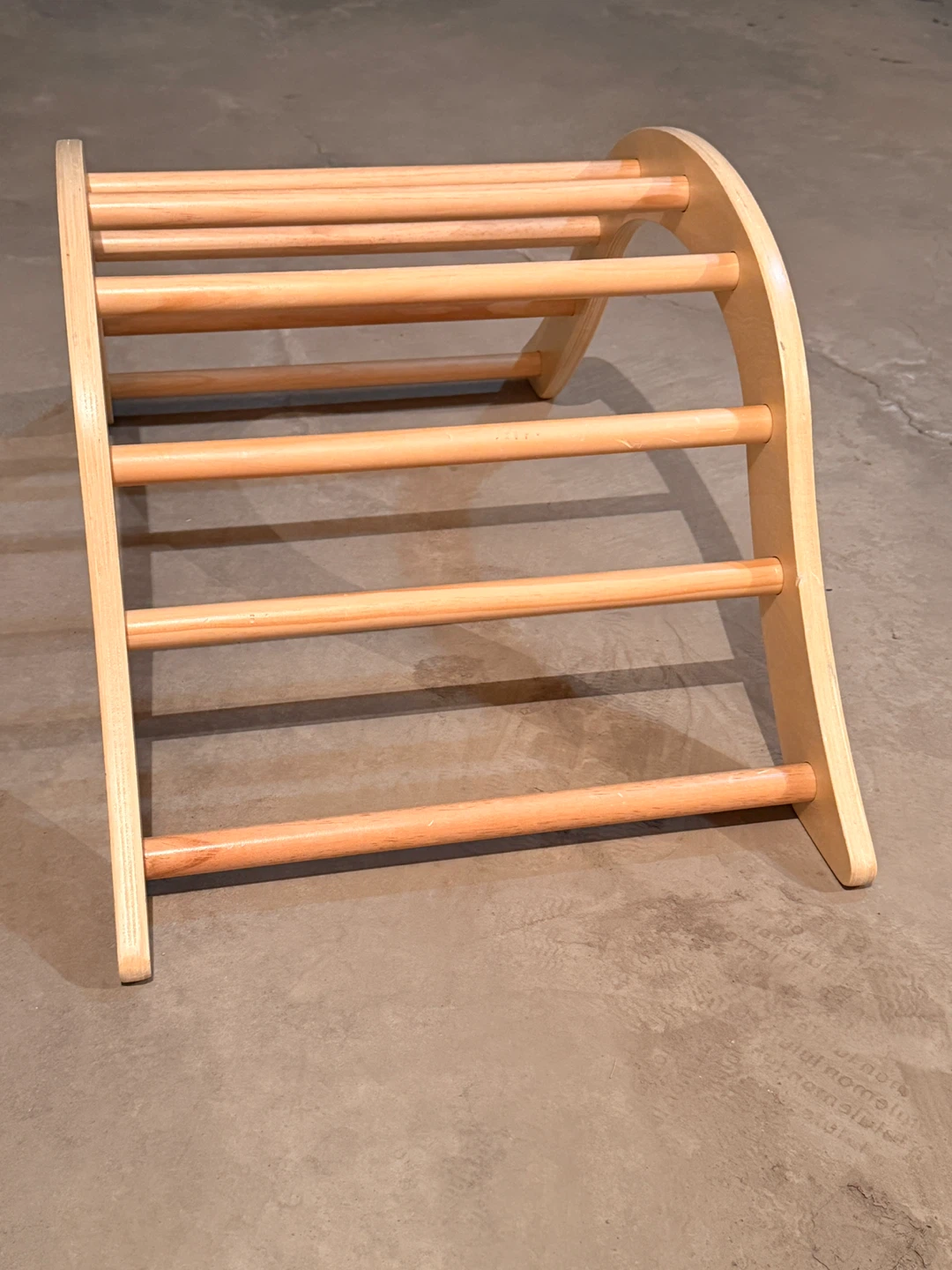 Wooden Climbing Wall Panel and Rocker Set - photo 2
