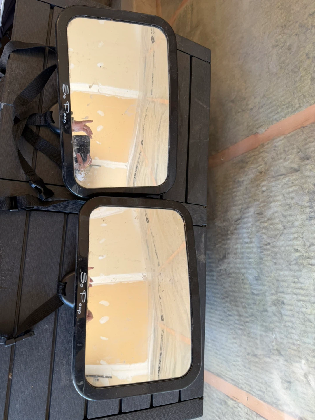 2x Baby Car Seat Mirror