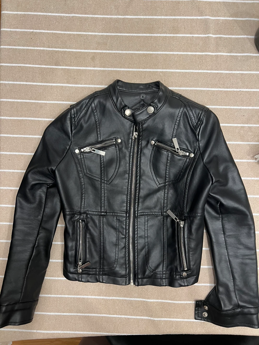 Vegan Leather Kids Jacket – Size 10