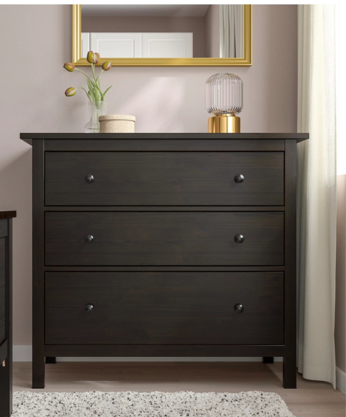 IKEA HEMNES 3-drawer chest