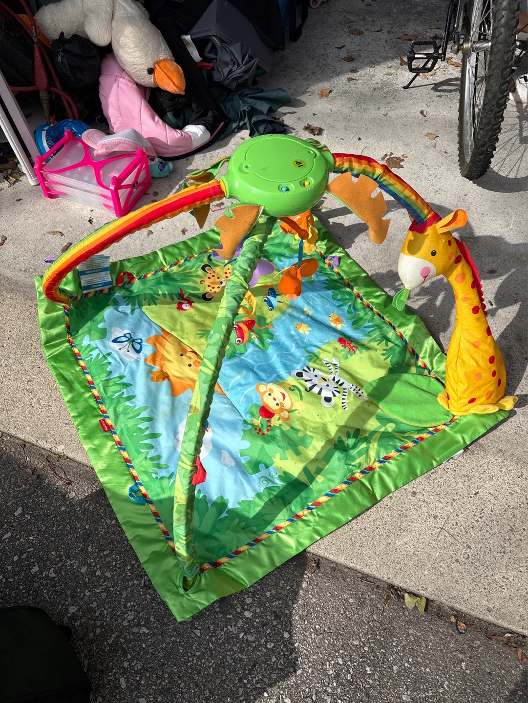 Fisher-Price Rainforest Melodies and Lights Deluxe Gym