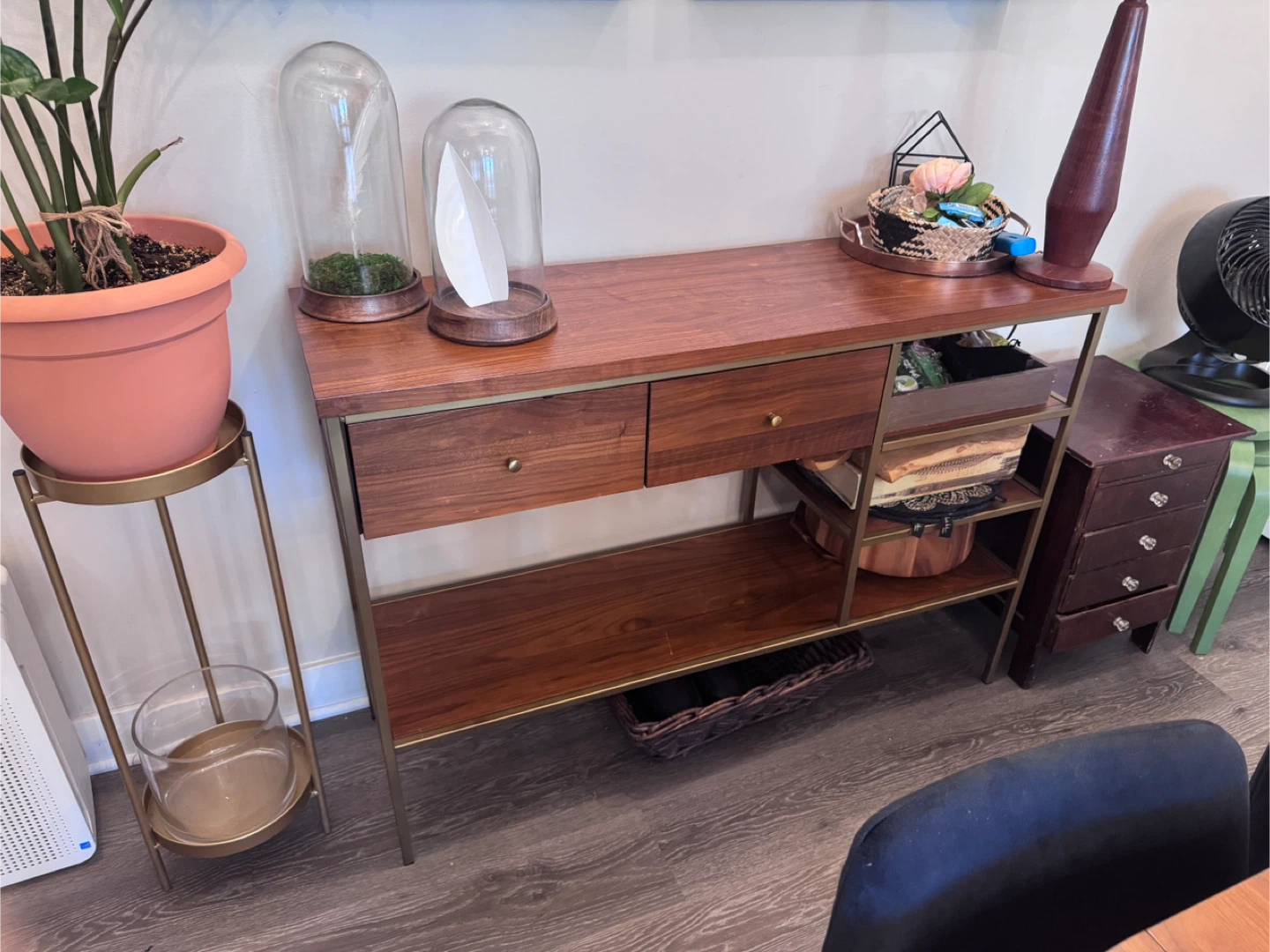 West Elm Mid-Century Modern Console Table with Drawers - photo 2