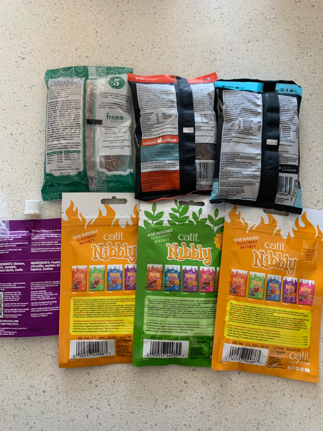 ‼️MUST GO‼️ cat food varity pack (plus pure bites mousse) - photo 2