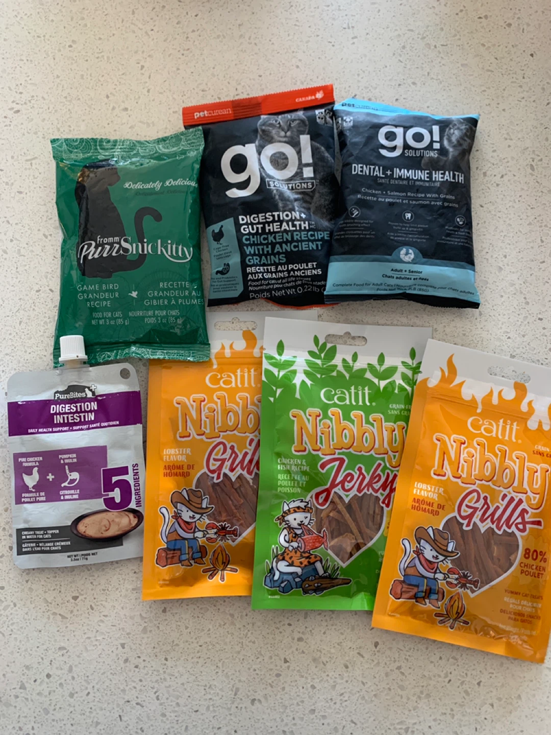 ‼️MUST GO‼️ cat food varity pack (plus pure bites mousse)