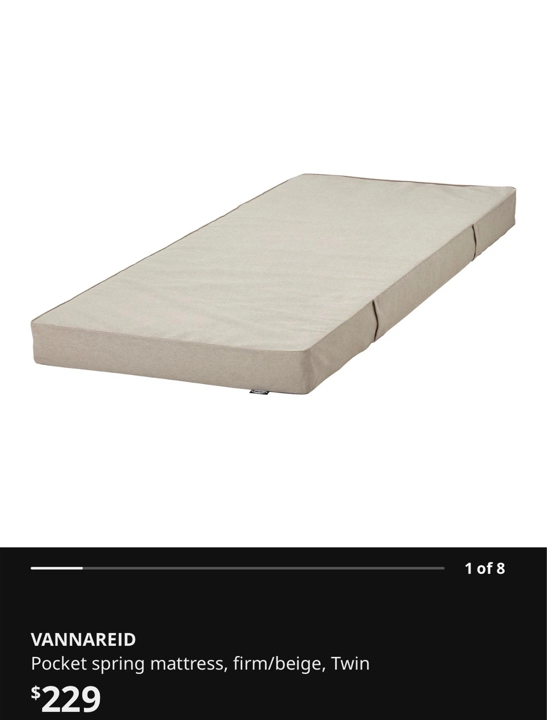 IKEA Hemnes Daybed with 2 Vannareid Mattresses - photo 2