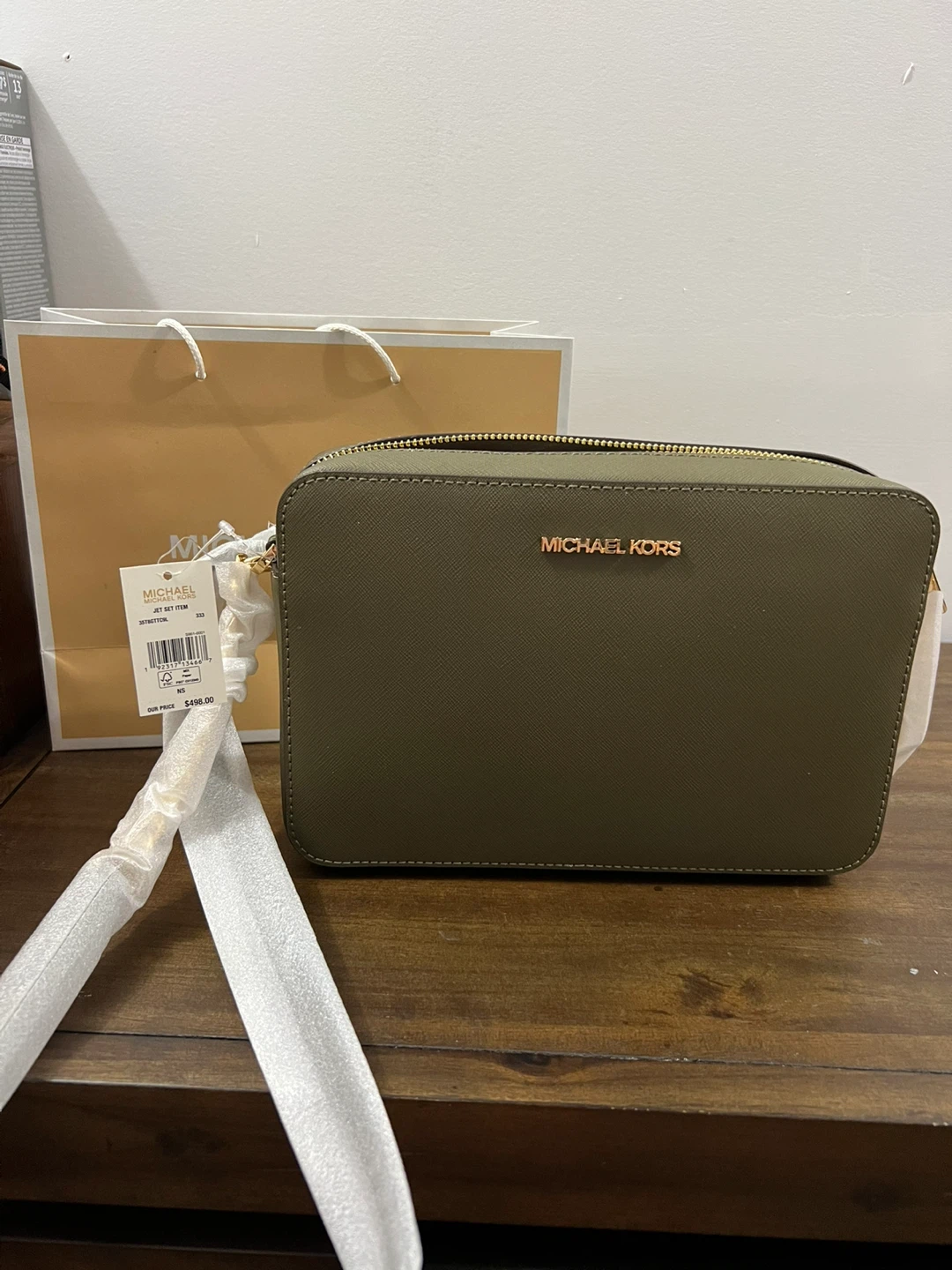 Michael Kors Camera Bag - Olive Green