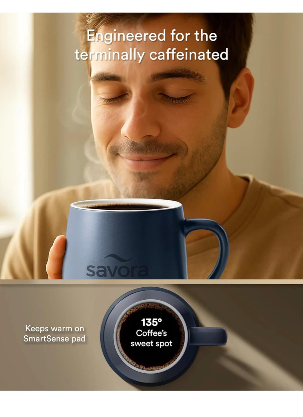 Savore IntelliHeat Smart Mug and Charging Pad - photo 5
