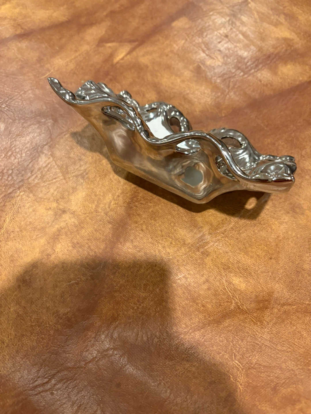 Ornate Silver Trinket Dish - photo 2