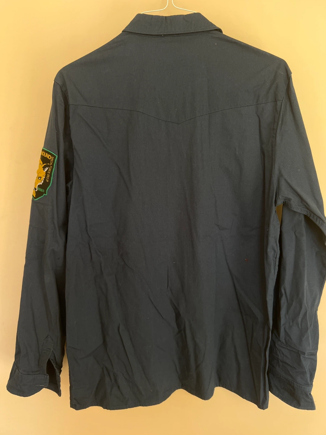Insert Coin FOXHOUND Snake "Special Force Group" XXL Navy Shirt - photo 5