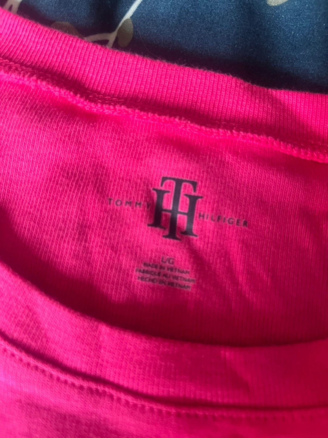 🌱2 Tommy Hilfiger T-Shirt - Pink - Size L - photo 3