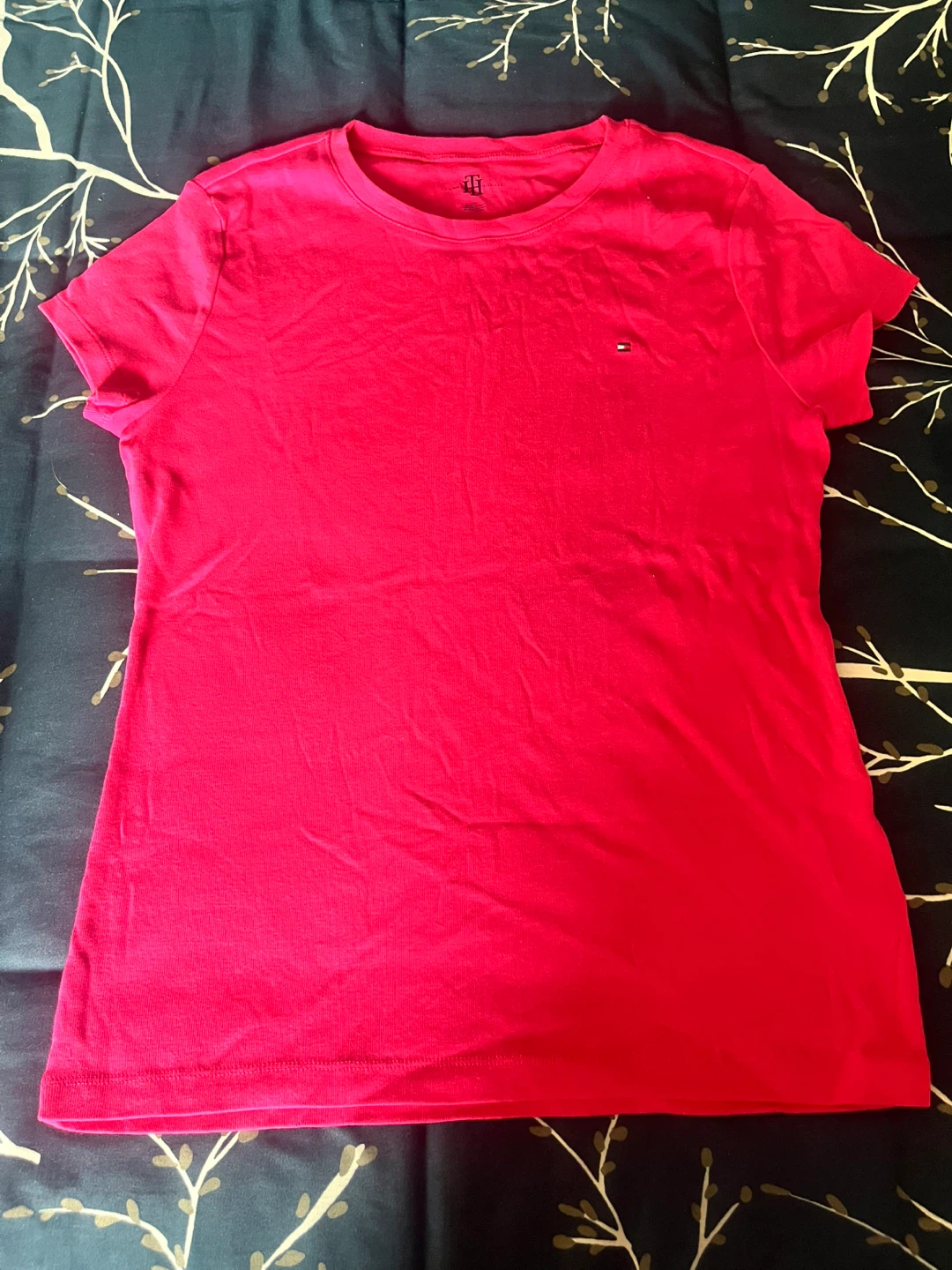 🌱2 Tommy Hilfiger T-Shirt - Pink - Size L
